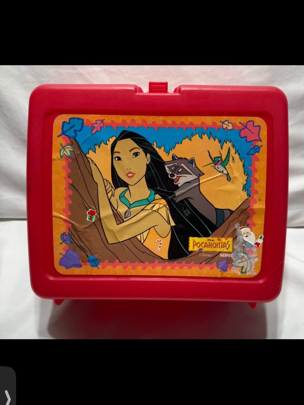 Disney Red Pocahontas Kids Carrying Case